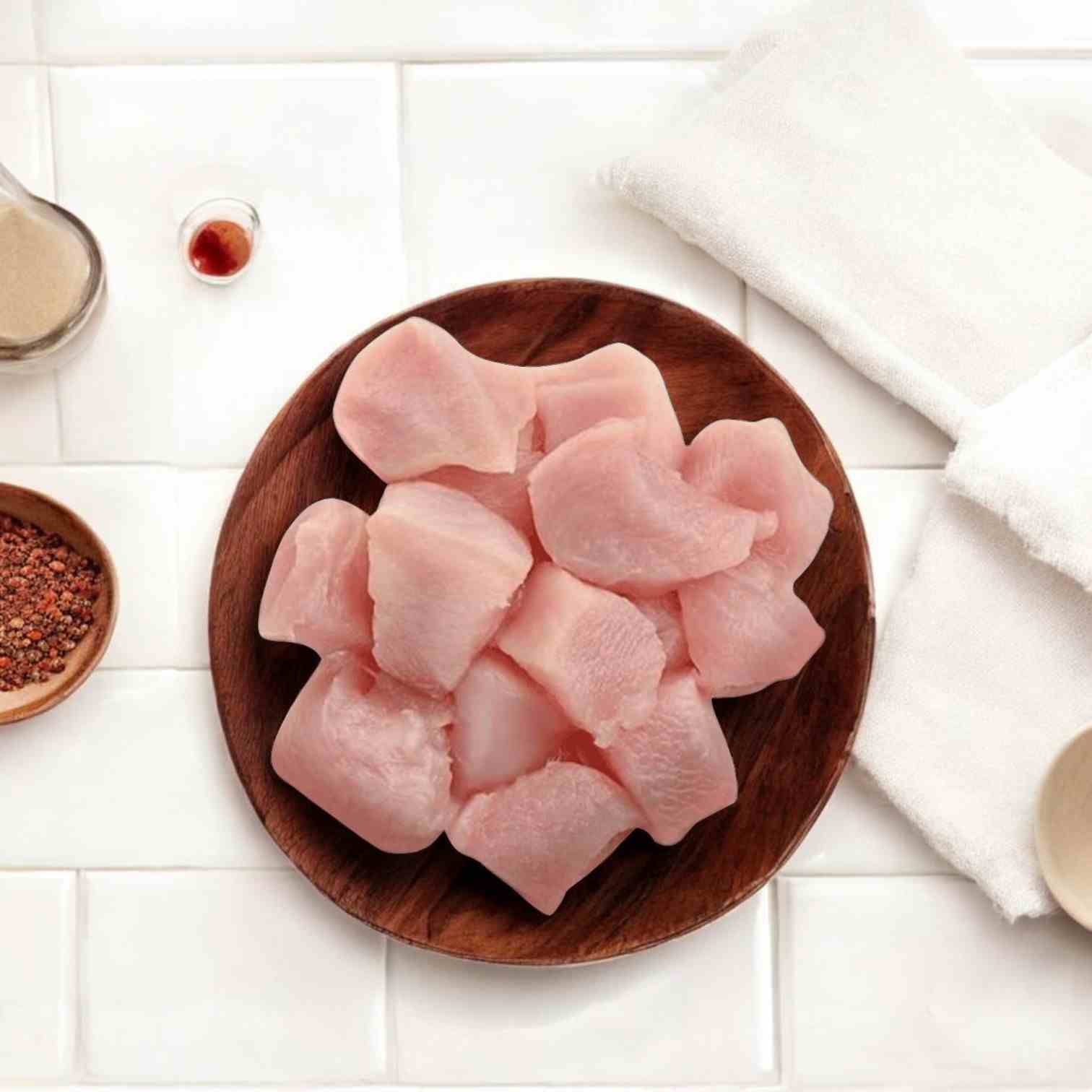 Chicken Chilli Chicken Pieces - Boneless